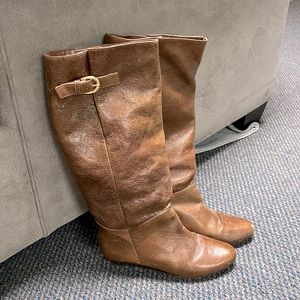Steve Madden Brown Leather Boots